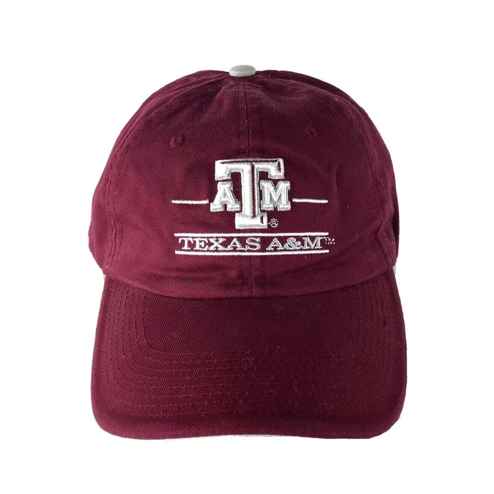 Vintage Texas A&M Aggies Snapback Hat Adjust Collegiate Licensed The‎ Game NOS